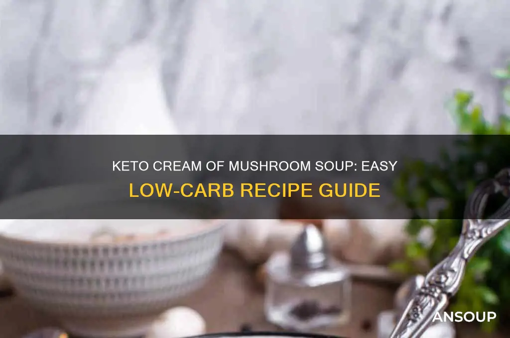 Better Than Canned: Your Go-To Keto Cream of Mushroom Soup Recipe
