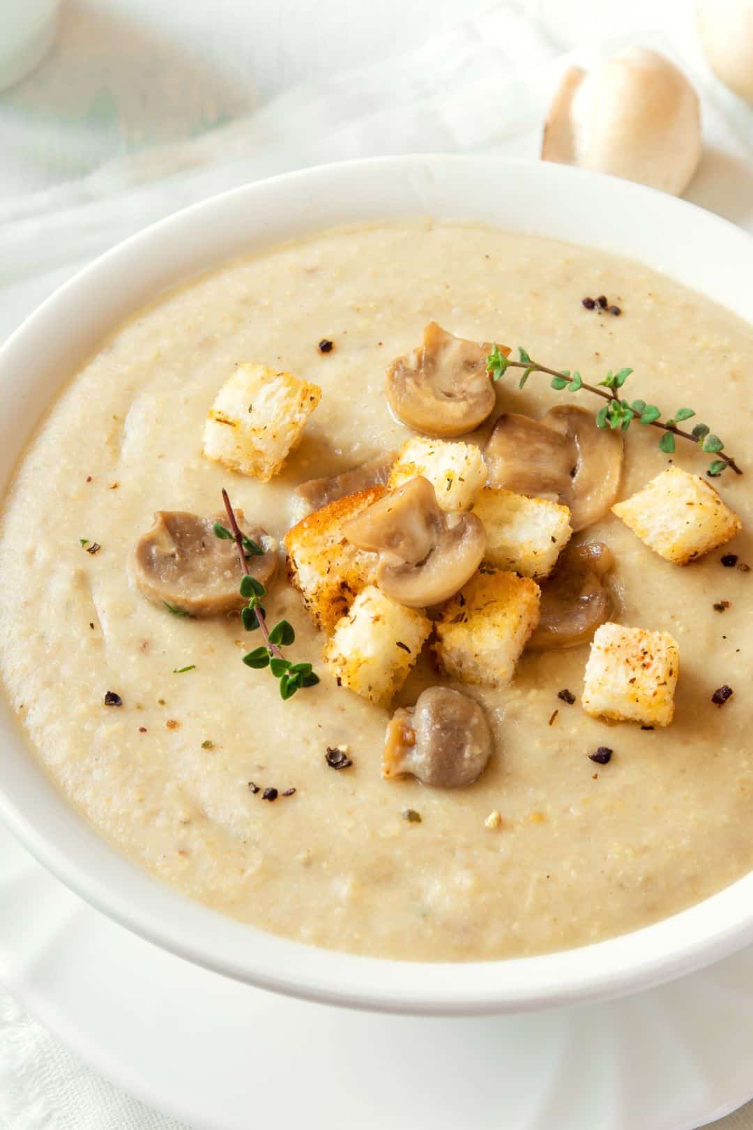 Homemade Keto Cream of Mushroom Soup: Quick, Healthy & Versatile